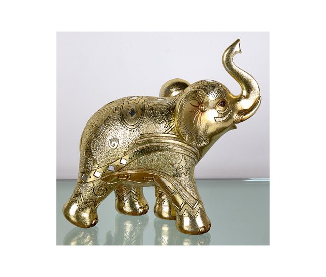 Elefante Presume De Casa Picasso Dorado