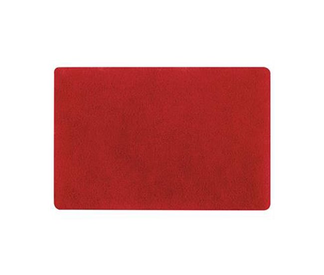 Spirella Colección Fino , Alfombrilla De Baño 90x60 Rojo