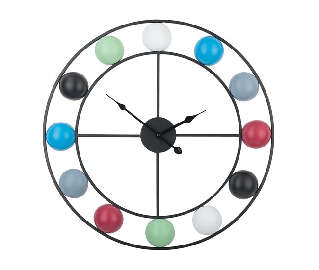 Beliani Reloj de pared REIDEN Multicolor