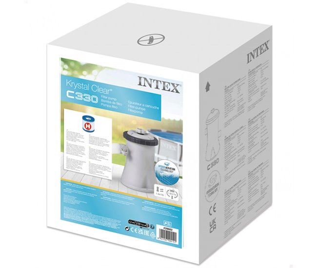 Depuradora cartucho INTEX 1.250 l/h - filtros tipo H Gris
