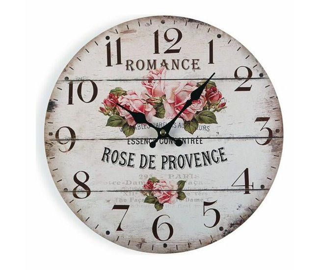 Reloj de Pared Romance Multicolor