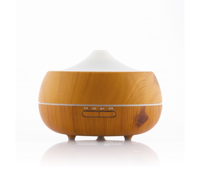 Humidificador Difusor de Aromas con LED Multicolor IG812706 Blanco