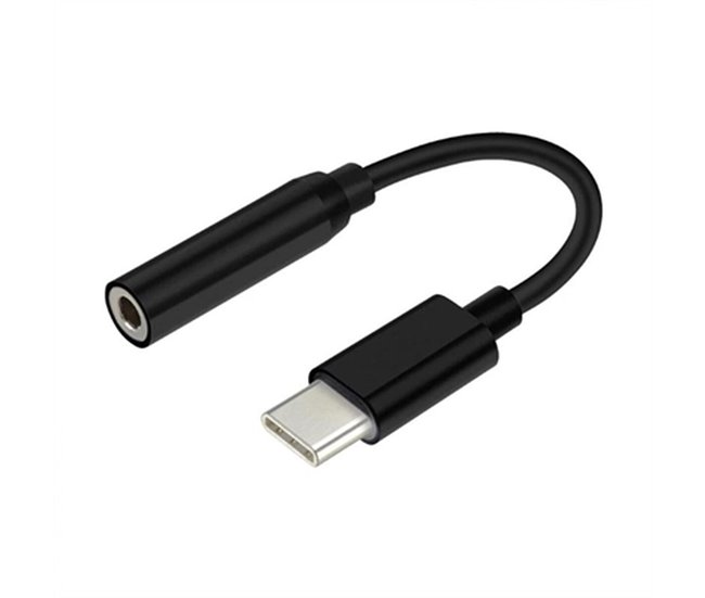 Adaptador USB C a Jack 3.5 mm A109-0348 Negro