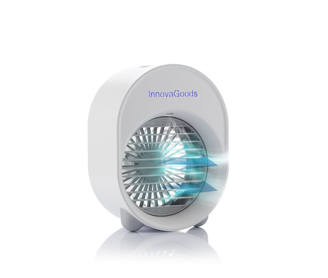 Mini Climatizador Humidificador por Ultrasonidos con LED humidificador mini Blanco
