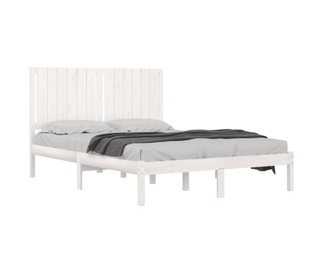 Estructura de cama 140x190 Blanco