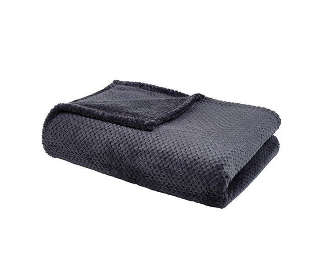 Plaid manta para el sofá de tacto seda alta calidad Carbono