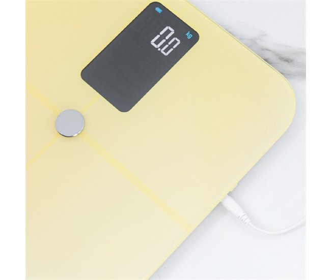 Báscula Digital de Baño Surface Precision 10400 Smart Healthy Vision Amarillo
