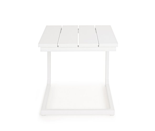 Mesa de centro de jardín de diseño Share 43x42 Blanco/ Gris