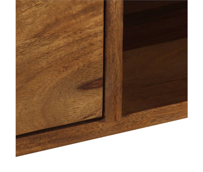 Mueble TV madera maciza de sheesham / 2502071/2 Marron
