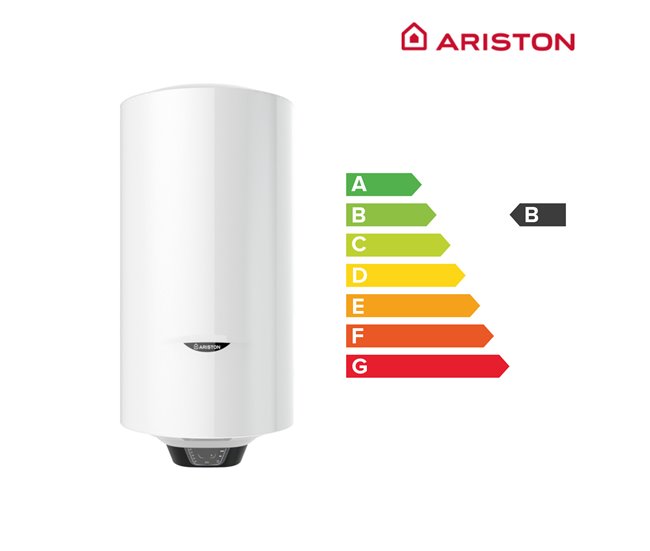 Termo eléctrico Ariston Pro1 Eco Slim 65 litros, Vertical Blanco Lacado