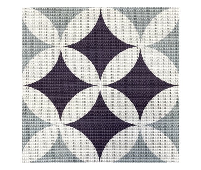 Acomoda Textil – Alfombra Vinílica Hidráulica para Hogar. 120x180 Azul