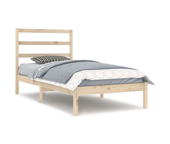 Estructura de cama 90x200 Natural