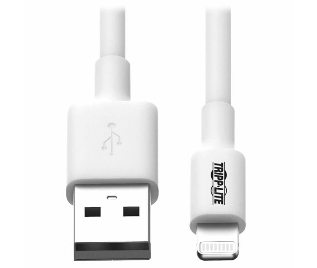 Cable USB a Lightning M100-003-WH Blanco