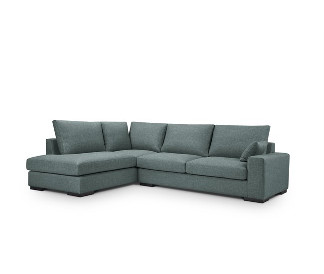 Sofa de 3 plazas rinconera HORUS  Azul