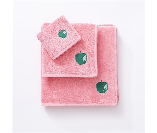 Juego de 3 toallas Fruits United Colors of Benetton Rosa
