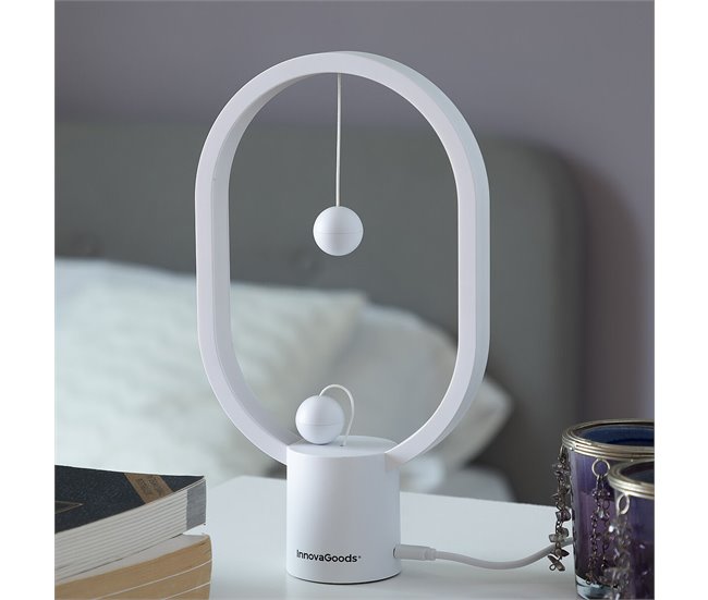 Lámpara de Equilibrio con Interruptor Magnético MAGILUM Blanco