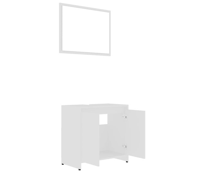 Conjunto De Muebles De Baño 60 Blanco
