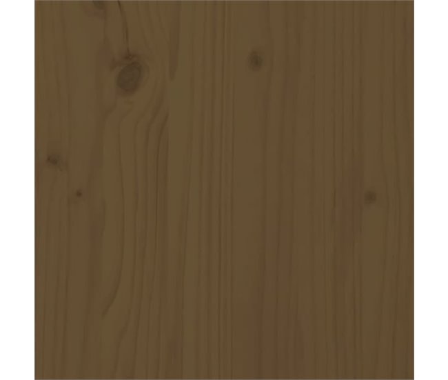 Litera de madera maciza de pino 75x190 Marron