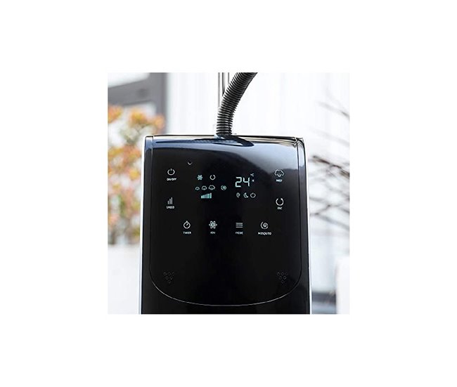 Ventilador nebulizador EnergySilence 790 FreshEssence Ionic Cecotec Negro