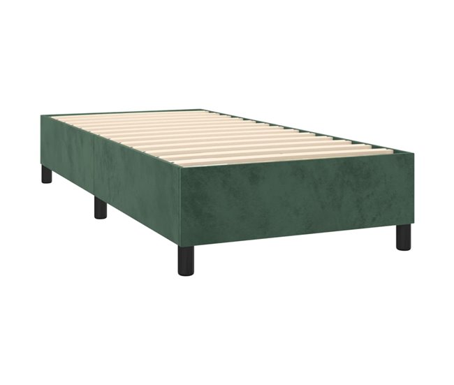 Estructura de Cama tapizada Aroma 90x190 cm, Gris claro - Conforama