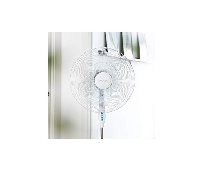 Ventilador de pie EnergySilence 600 Max Flow Cecotec Blanco