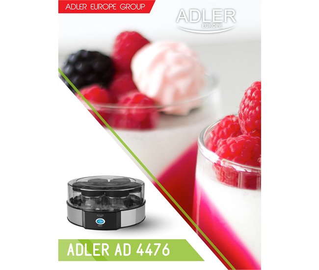 Yogurtera Adler AD4476 Negro