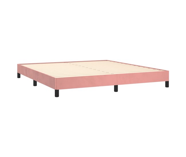 Estructura de cama 160x200 Rosa