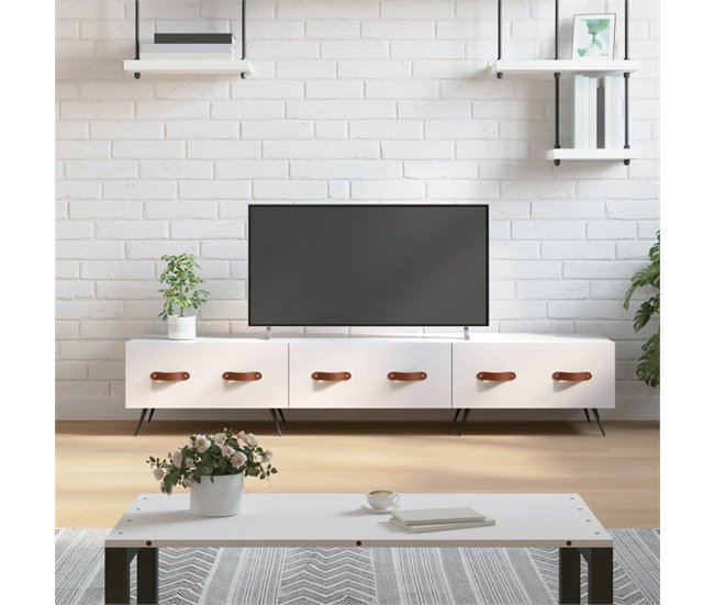 Muebles TV 150 Blanco Lacado
