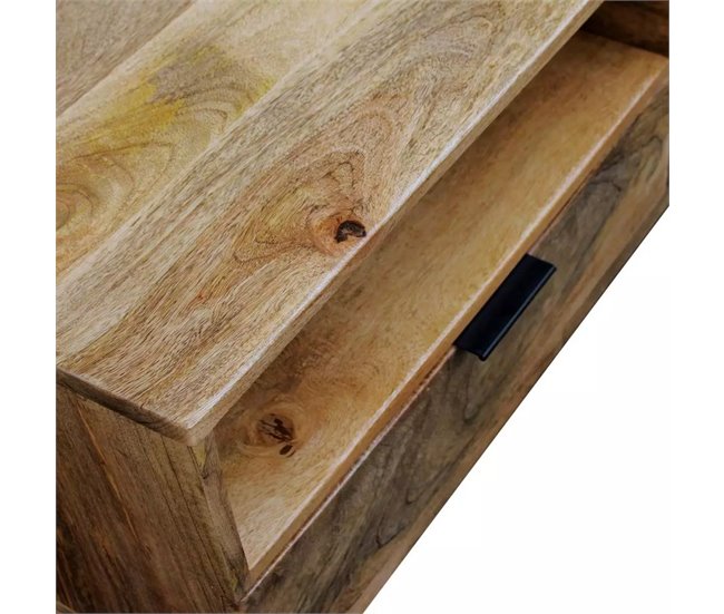 Mueble TV madera de mango dos cajones dos 2502130 Marron