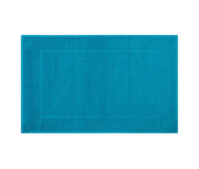 Alfombra de baño de rizo, calidad 755 gramos, M/Luxury 50x80 Azul