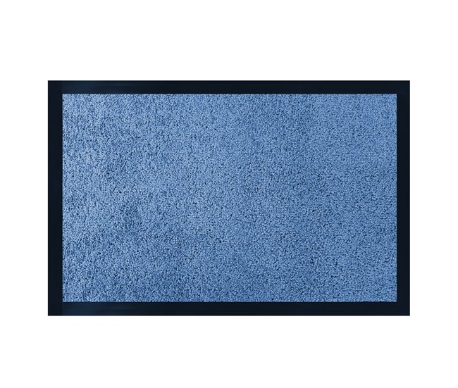 Acomoda Textil - Felpudo de Entrada Absorbente para Interior y Exterior 40x60 Azul