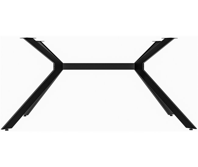 Pata de mesa - Cascada - Metal 135x73 Negro