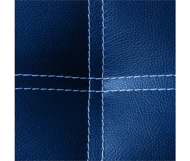 Cabecero Tritón Tapizado en Polipiel de SonnoMATTRESS 90 Azul