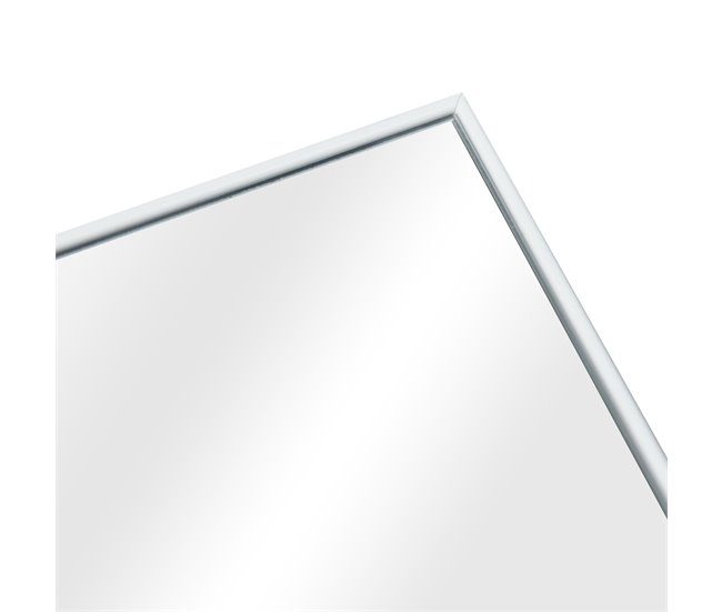 Espejo de Pie Barletta ajustable [en.casa] 35x2 Blanco Mate/ Sahara