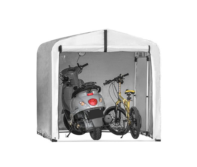 Refugio para Bicicletas Carpas para Bicicletas KLS11-L SoBuy 151x219 Plata