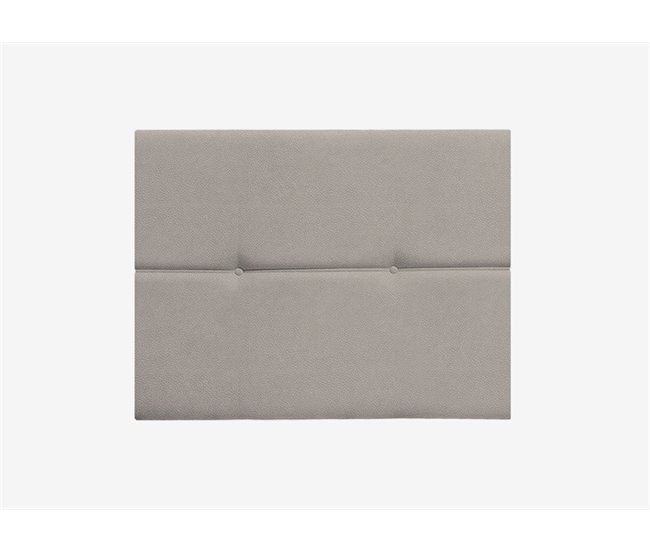 Cabecero de polipiel Monaco 148X123cm Cama de 135cm color blanco - Conforama