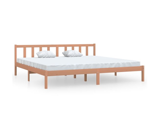 Estructura de cama madera maciza Super King 180x200 cm - referencia  Mqm-3101233