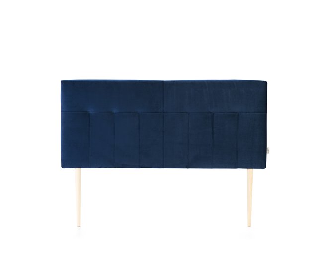 Cabecero tapizado Nápoles 140x100 cm 140 Azul