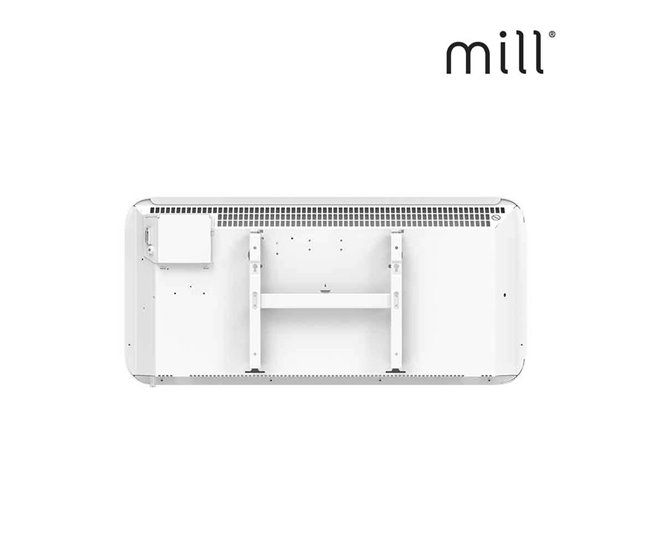 Calentador WIFI con panel de vidrio blanco 900W Proheat Ltd. MILL GL90 Blanco