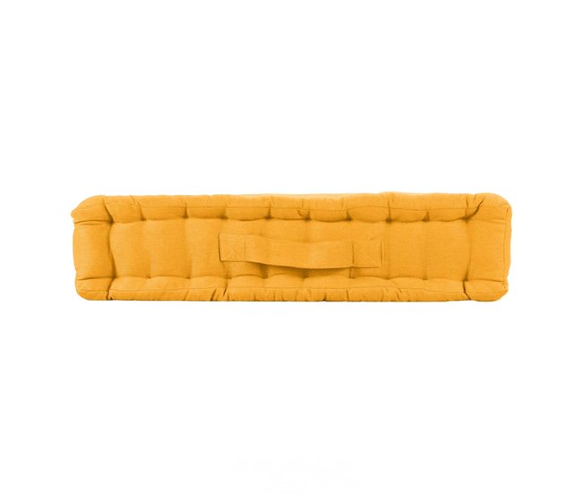 Acomoda Textil – Cojín de Suelo Acolchado con Asa (2 Unidades) 50x50 Amarillo