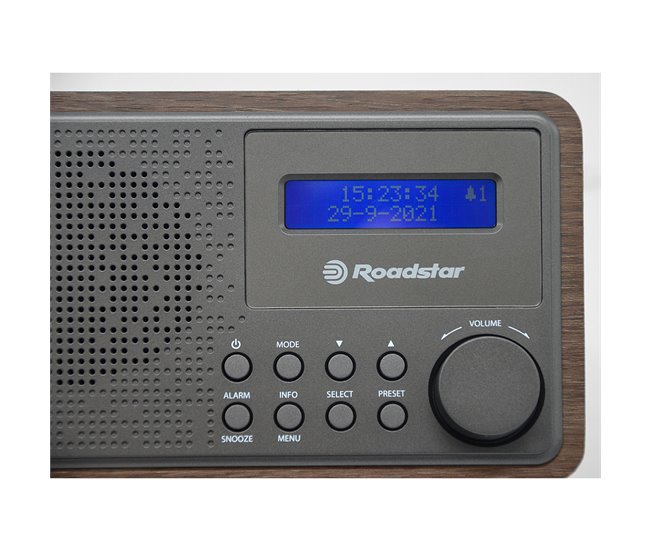 Radio portátil Roadstar HRA-700D+/WD Madera