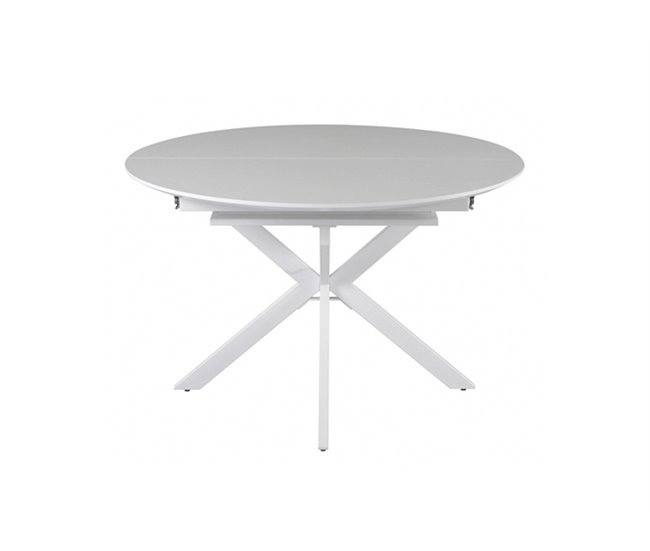 Mesa de comedor redonda CINTHYA  Blanco