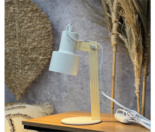 Lámpara escritorio ODETTE marca KOOPMAN Blanco
