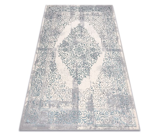 Alfombra CORE W7161 Roseta Vintage 140x190 Gris