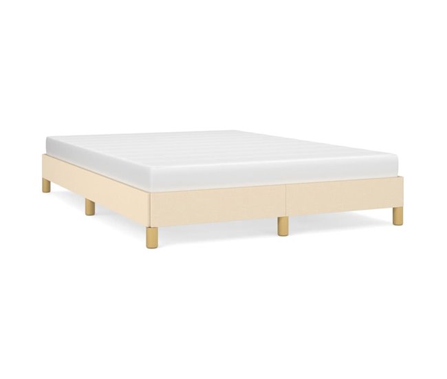 Estructura de cama 160x200 Crema
