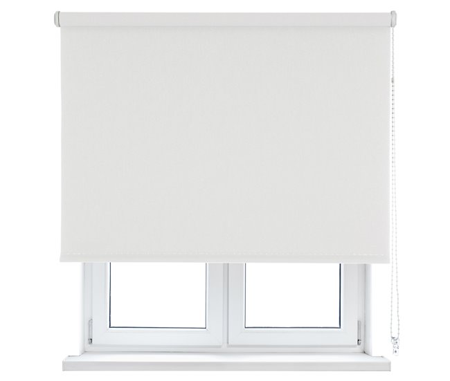 Estor Enrollable Opaco Blanco 105 X 250cm - Conforama