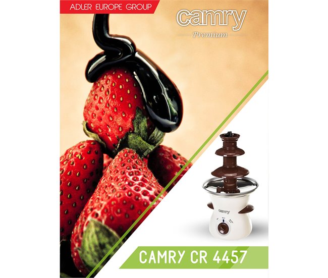 Fuente de chocolate Camry CR 4457 Blanco