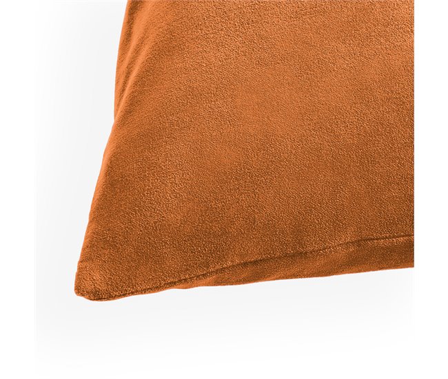Acomoda Textil – 4 Fundas de Cojín Terciopelo. Naranja