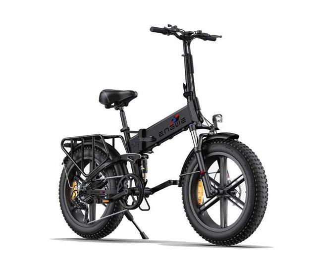Bicicleta eléctrica ENGWE ENGINE X | Potencia 250W | Alcance 60KM Negro
