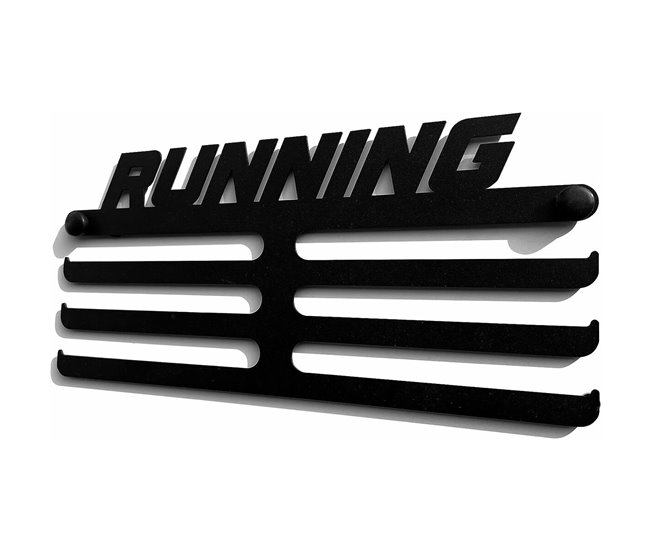 Medallero Running Negro